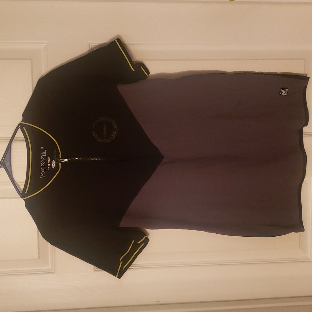Black and grey shirt